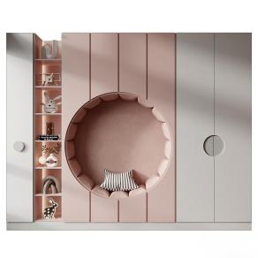 现代儿童装饰柜-1